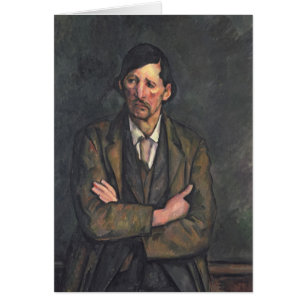 Paul Cezanne   Mann mit Überwaffen, c.1899