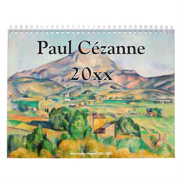 Paul Cezanne Masterpiece Selection Kalender (Titelbild)