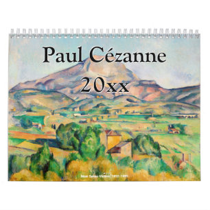 Paul Cezanne Meisterwerke Auswahl Kalender