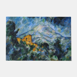 Paul Cezanne - Mont Saint-Victoire & Chateau Noir Fußmatte