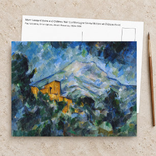 Paul Cezanne - Mont Saint-Victoire & Chateau Noir Postkarte