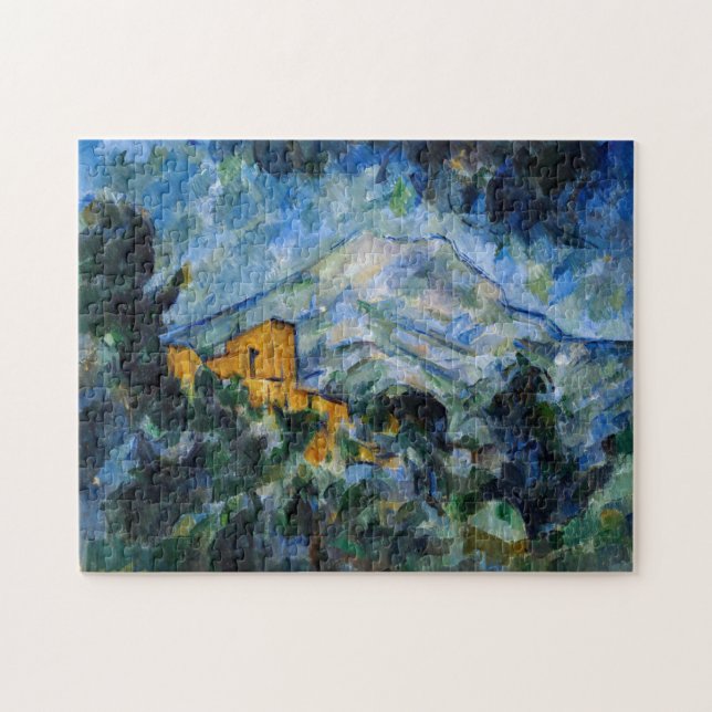 Paul Cezanne - Mont Saint-Victoire & Chateau Noir Puzzle (Horizontal)