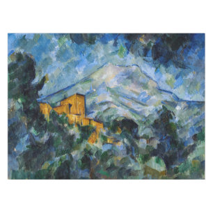 Paul Cezanne - Mont Saint-Victoire & Chateau Noir Tischdecke