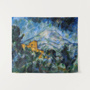 Paul Cezanne - Mont Saint-Victoire & Chateau Noir Wandteppich
