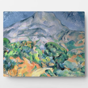 Paul Cezanne Mont Sainte-Victoire, 1900 Fotoplatte