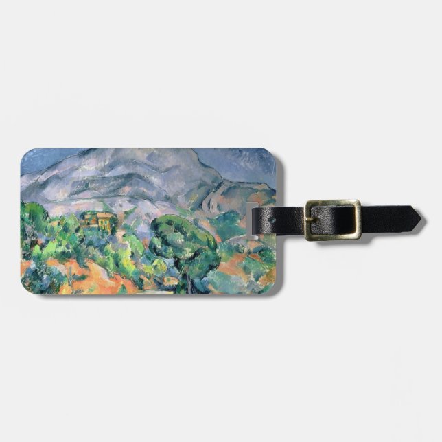 Paul Cezanne | Mont Sainte-Victoire, 1900 Gepäckanhänger (Vorderseite horizontal)
