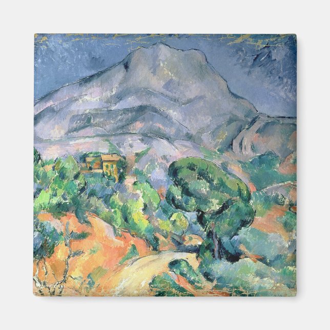 Paul Cezanne | Mont Sainte-Victoire, 1900 Magnet (Vorne)