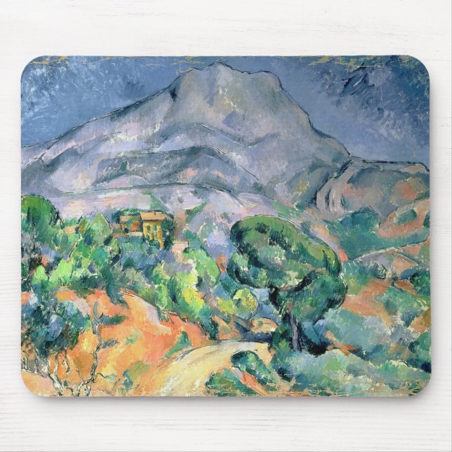 Paul Cezanne | Mont Sainte-Victoire, 1900 Mousepad (Vorne)