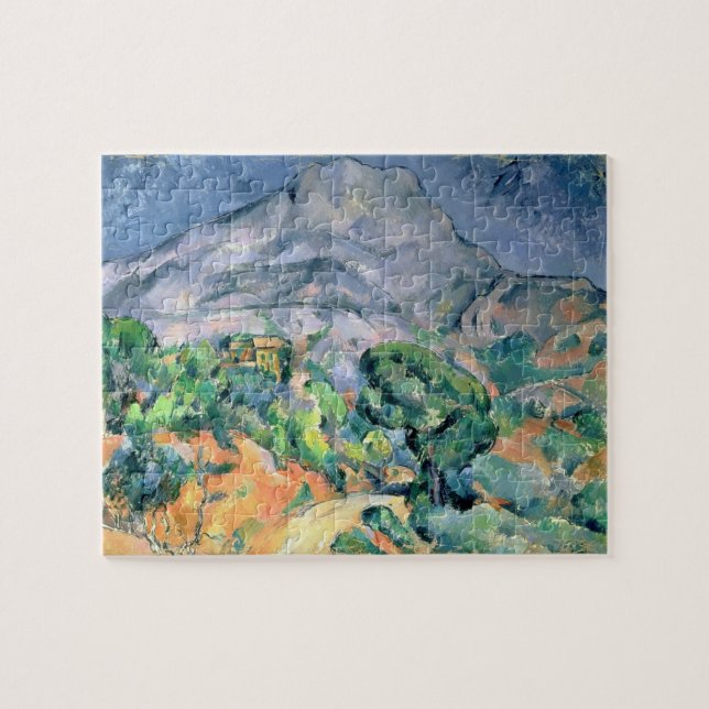 Paul Cezanne | Mont Sainte-Victoire, 1900 Puzzle (Horizontal)