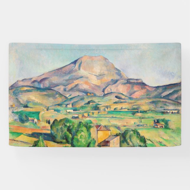Paul Cezanne - Mont Sainte-Victoire Banner (Horizontal)