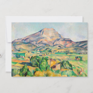 Paul Cezanne - Mont Sainte-Victoire Einladung