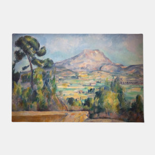 Paul Cezanne - Mont Sainte-Victoire Fußmatte