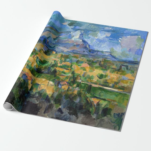 Paul Cezanne - Mont Sainte-Victoire Geschenkpapier (Ungerollt)