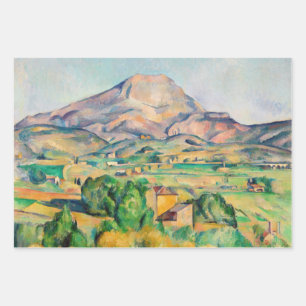 Paul Cezanne - Mont Sainte-Victoire Geschenkpapier Set