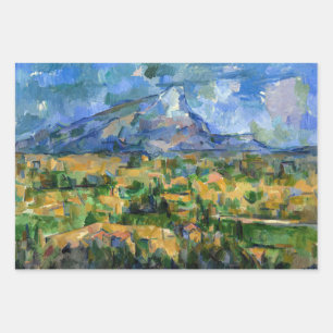 Paul Cezanne - Mont Sainte-Victoire Geschenkpapier Set