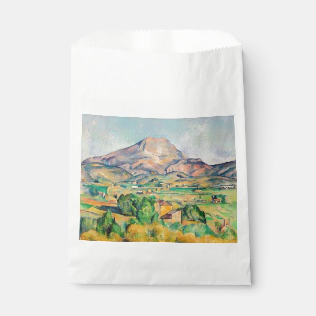 Paul Cezanne - Mont Sainte-Victoire Geschenktütchen (Vorderseite)