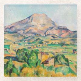 Paul Cezanne - Mont Sainte-Victoire Glasuntersetzer