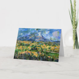 Paul Cezanne - Mont Sainte-Victoire Karte