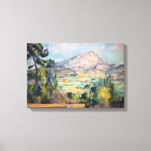 Paul Cezanne - Mont Sainte-Victoire Leinwanddruck