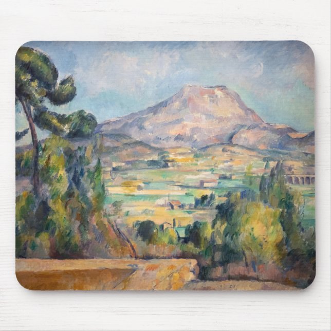 Paul Cezanne - Mont Sainte-Victoire Mousepad (Vorne)