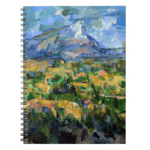 Paul Cezanne - Mont Sainte-Victoire Notizblock