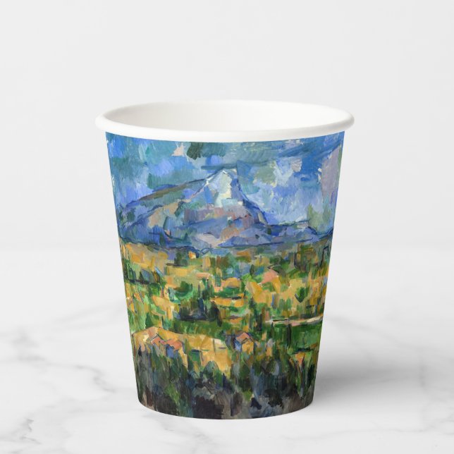 Paul Cezanne - Mont Sainte-Victoire Pappbecher (Vorderseite)