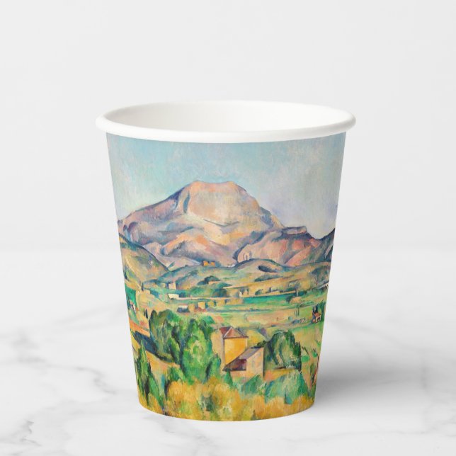 Paul Cezanne - Mont Sainte-Victoire Pappbecher (Vorderseite)