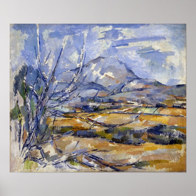 Paul Cezanne Mont Sainte-Victoire Poster (Vorne)