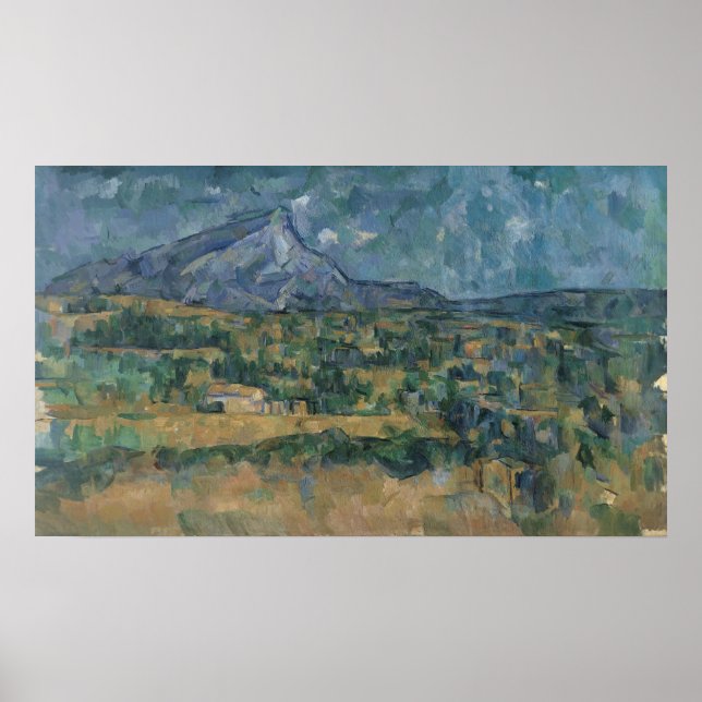 Paul Cezanne | Mont Sainte-Victoire Poster (Vorne)