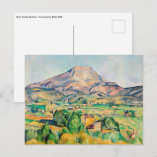 Paul Cezanne - Mont Sainte-Victoire Postkarte