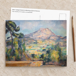 Paul Cezanne - Mont Sainte-Victoire Postkarte
