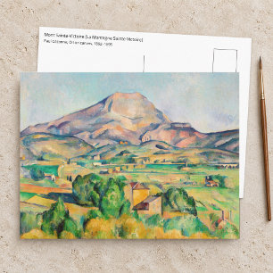 Paul Cezanne - Mont Sainte-Victoire Postkarte