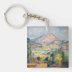 Paul Cezanne - Mont Sainte-Victoire Schlüsselanhänger