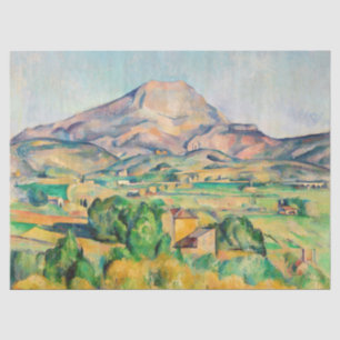 Paul Cezanne - Mont Sainte-Victoire Seidenpapier