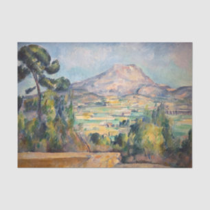 Paul Cezanne - Mont Sainte-Victoire Seidenpapier