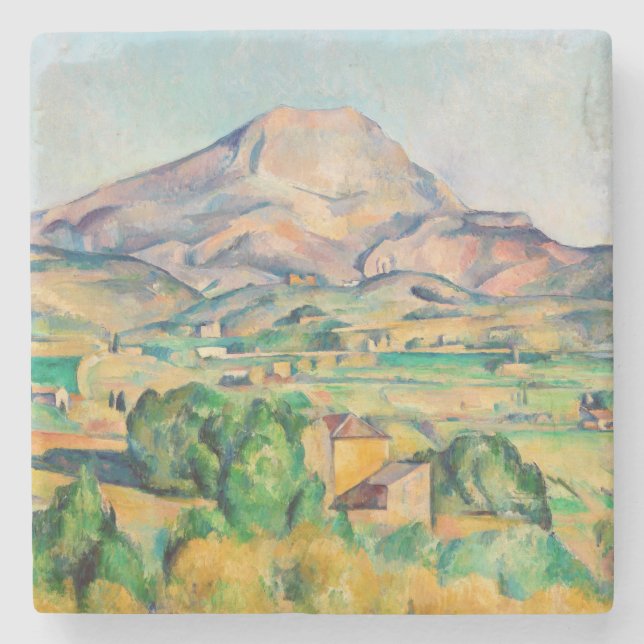Paul Cezanne - Mont Sainte-Victoire Steinuntersetzer (Vorderseite)