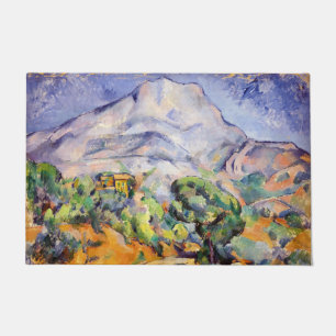 Paul Cezanne - Mont Sainte-Victoire, Straße nach T Fußmatte