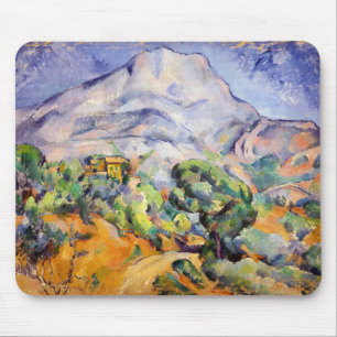 Paul Cezanne - Mont Sainte-Victoire, Straße nach T Mousepad