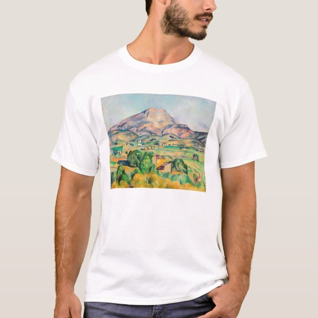 Paul Cezanne - Mont Sainte-Victoire T-Shirt (Vorderseite)