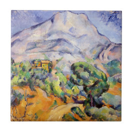 Paul Cezanne - Mont Sainte-Victoire, Tholonet Road Fliese