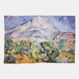 Paul Cezanne - Mont Sainte-Victoire, Tholonet Road Geschirrtuch