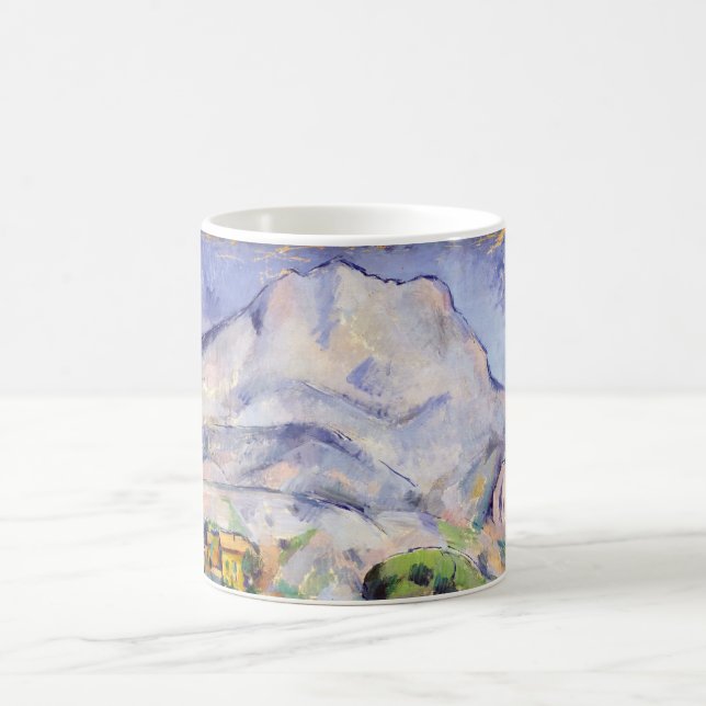 Paul Cezanne - Mont Sainte-Victoire, Tholonet Road Kaffeetasse (Mittel)
