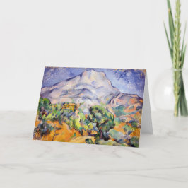 Paul Cezanne - Mont Sainte-Victoire, Tholonet Road Karte