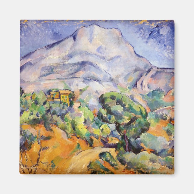 Paul Cezanne - Mont Sainte-Victoire, Tholonet Road Magnet (Vorne)