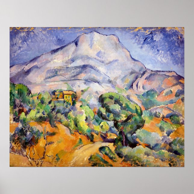 Paul Cezanne - Mont Sainte-Victoire, Tholonet Road Poster (Vorne)