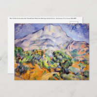 Paul Cezanne - Mont Sainte-Victoire, Tholonet Road
