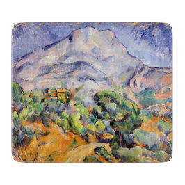 Paul Cezanne - Mont Sainte-Victoire, Tholonet Road Schneidebrett