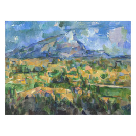 Paul Cezanne - Mont Sainte-Victoire Tischdecke