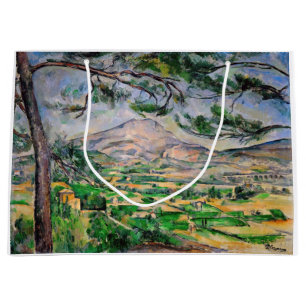 Paul Cezanne - Mont Sainte-Victoire und große Pini Geschenktüte