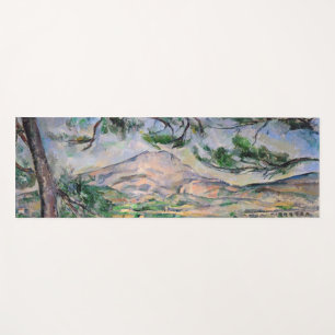 Paul Cezanne - Mont Sainte-Victoire und große Pini Yogamatte